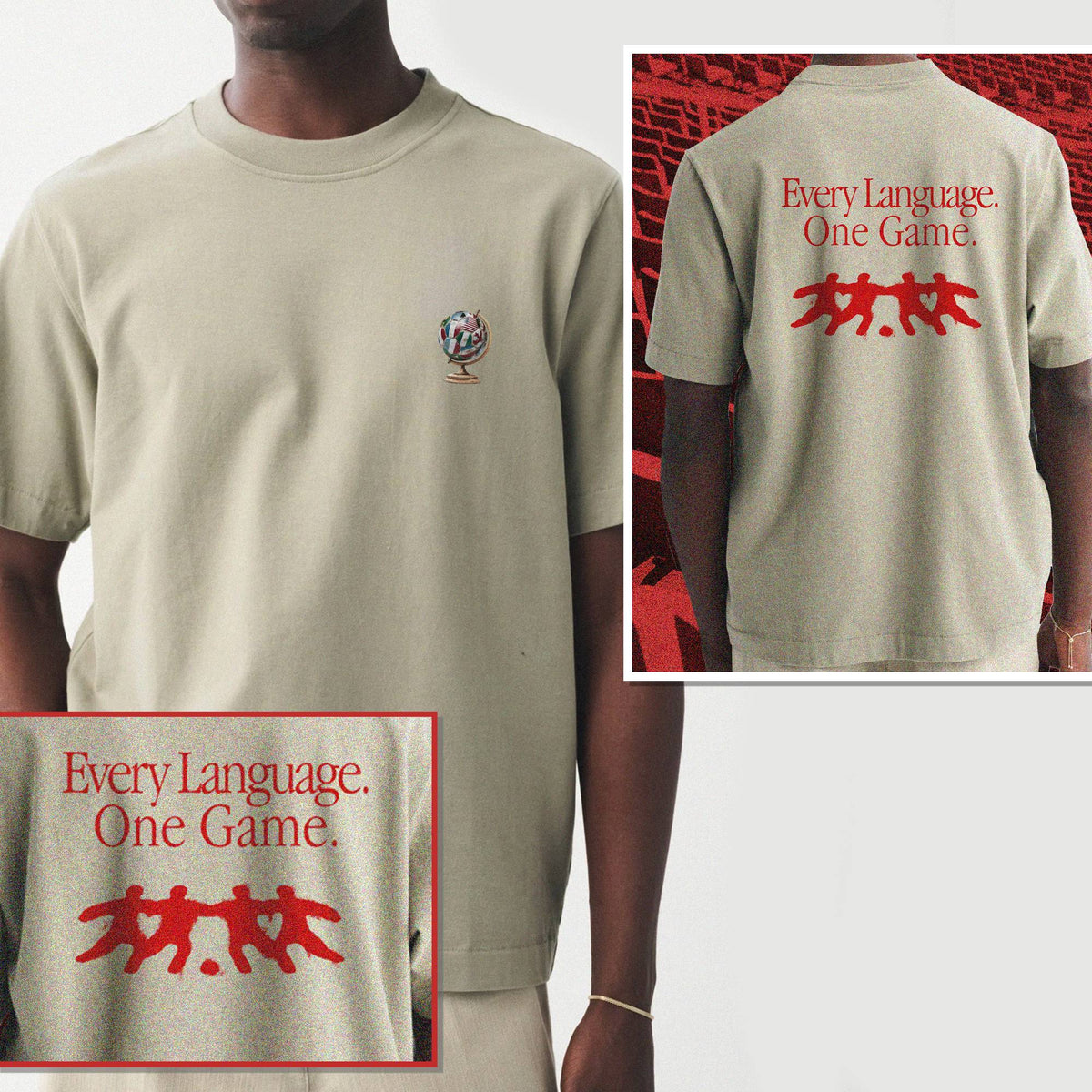 Global Game T-Shirt - Eucalyptus