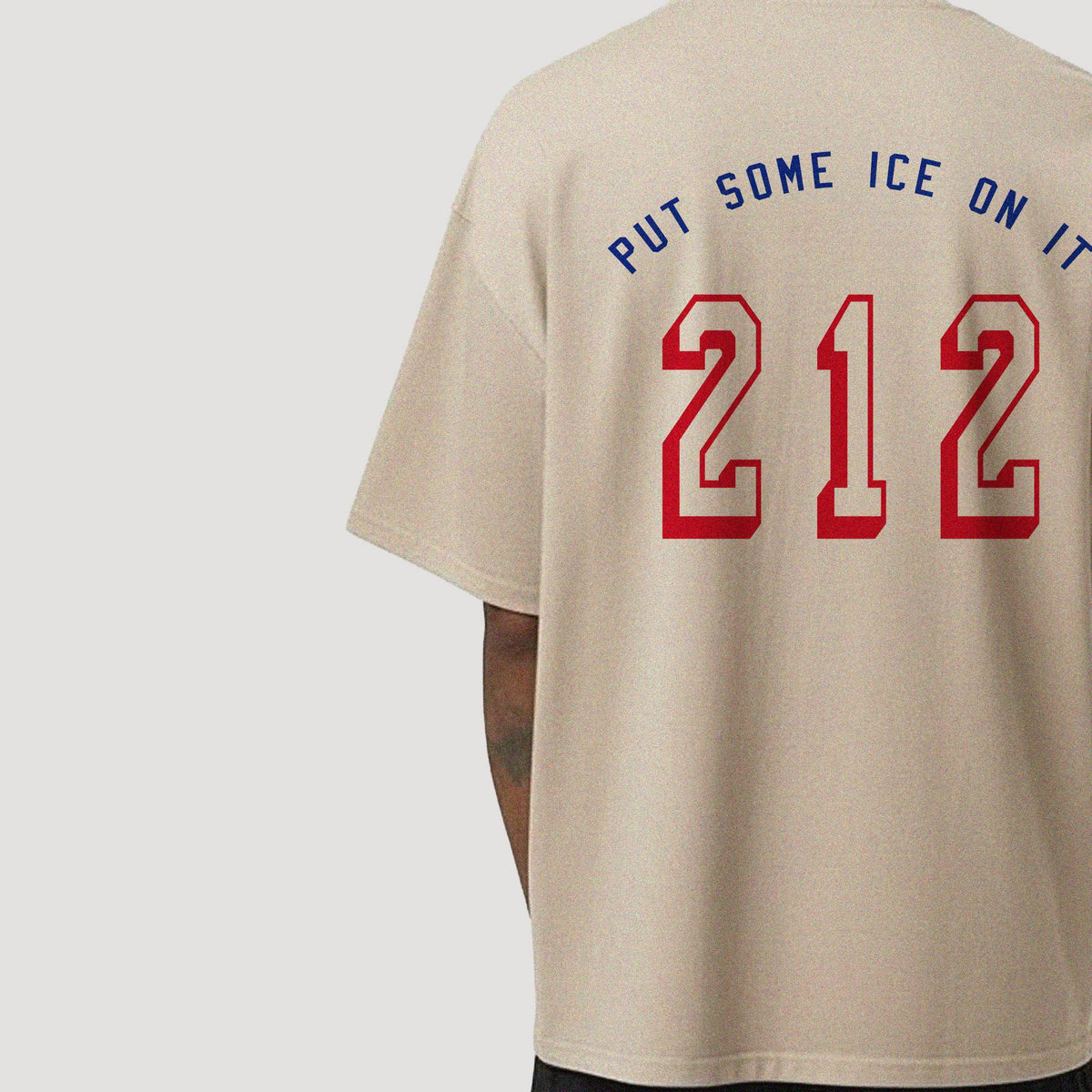 Put Some Ice On It T-Shirt - Bone
