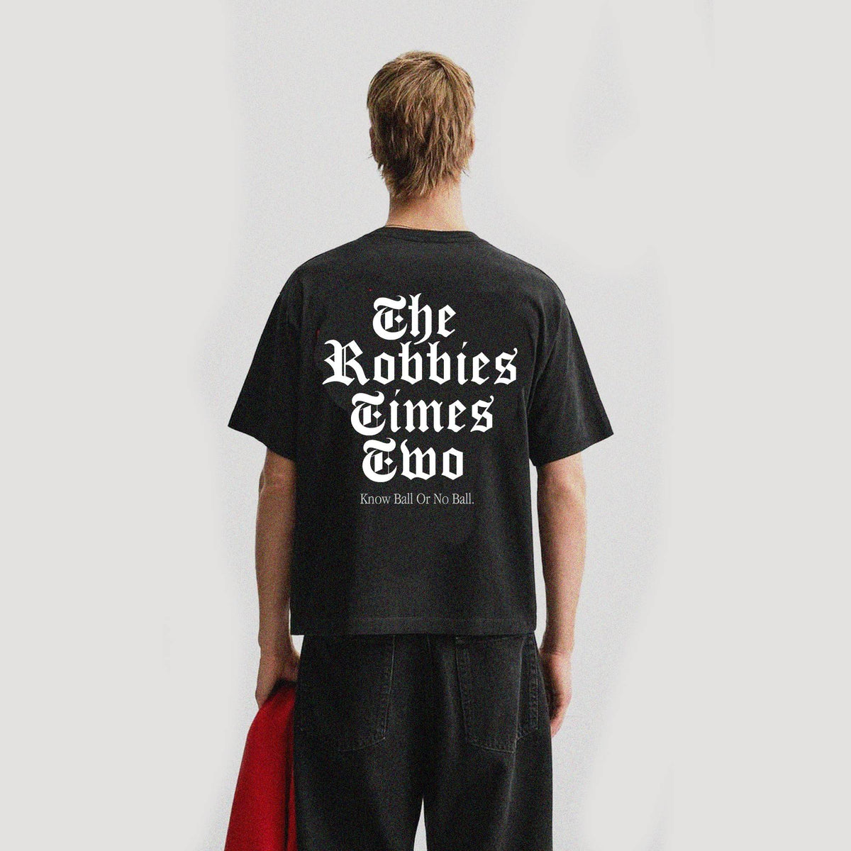 Extra! Extra! Times T-Shirt - Faded Black